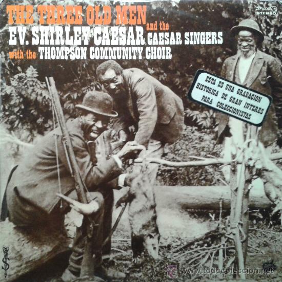 Discos de vinilo: Ev.Shirley Caesar - The Three Old Men (LP) - Foto 1