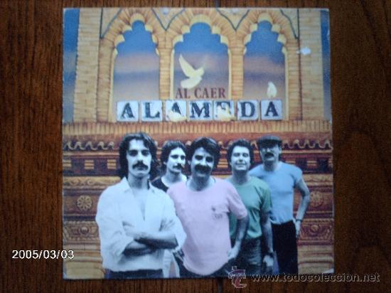 Disques de vinyle: alameda  -  al caer  +  vuelo de cristal