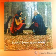 Discos de vinilo: SOLEDAD BRAVO Y RAFAEL ALBERTI - DIBUJO A DOBLE PAG. DE ALBERTI EN ROMA - 1977 - CBS - 1978 - LP ...