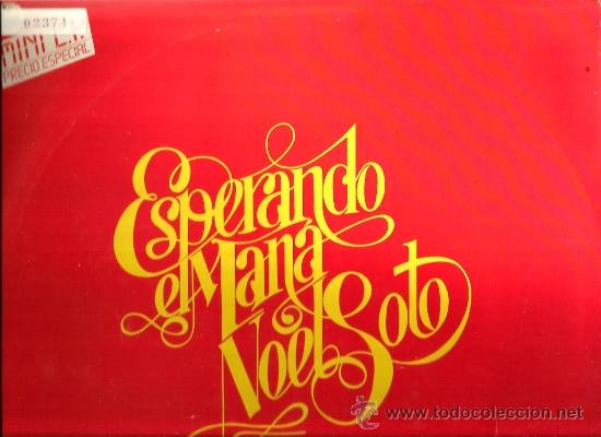 Discos de vinilo: LP NOEL SOTO : ESPERANDO EL MANA - Foto 1