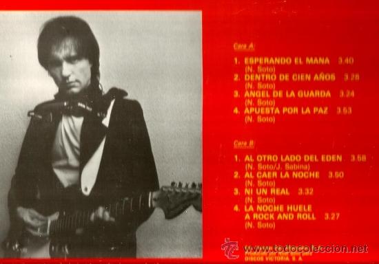Discos de vinilo: LP NOEL SOTO : ESPERANDO EL MANA - Foto 2
