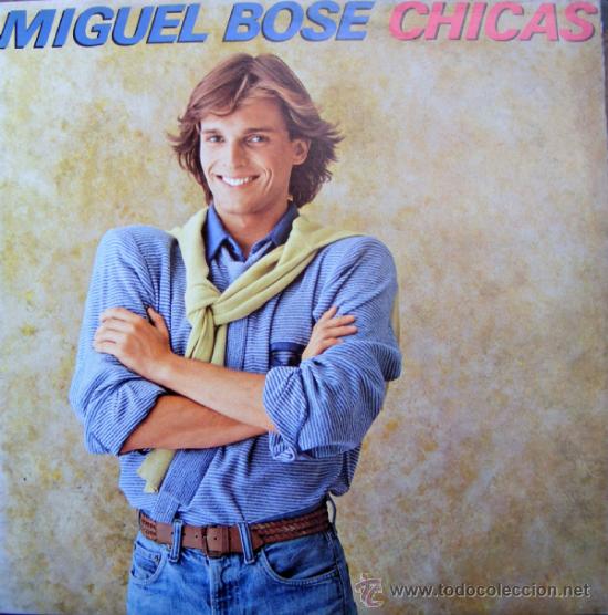 Discos de vinilo: LP - MIGUEL BOSE - CHICAS - Foto 1