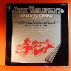 Discos de vinilo: TEDDY BUCKNER EN EL DIXIELAND JUBILEE VIII FESTIVAL 1955 - DISCOPHON GNP CRESCENDO - 1974 - LP .... Lote 397818054