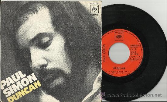 Discos de vinilo: paul simon single duncan espa&ntilde;a 1972 - Foto 1