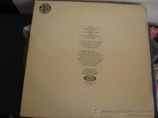 Discos de vinilo: LLUIS LLACH  CAMPANADES A MORTS - Foto 2