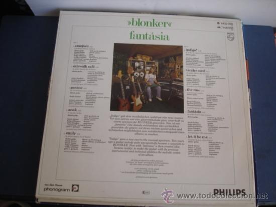 Discos de vinilo: BLONKER  FANTASIA - Foto 2