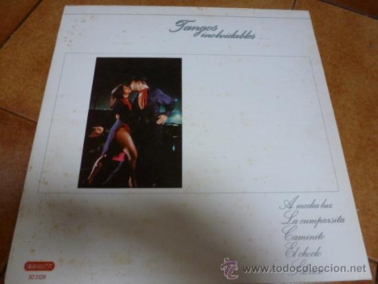 Discos de vinilo: LP vinilo Tangos inolvidables - Foto 1