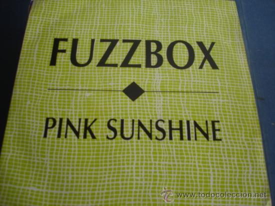 Discos de vinilo: FUZZBOX  PINK SUNSHINE  PROMO SINGLE - Foto 1