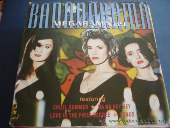 Discos de vinilo: BANANARAMA  MEGARAMA&acute;89 - Foto 1