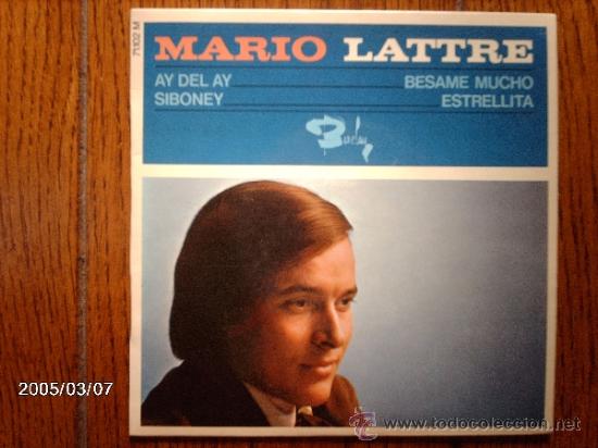 Discos de vinilo: mario lattre  -  ay del ay   +  3 - Foto 1