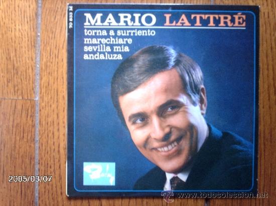 Discos de vinilo: Mario lattre  -  Marechiare  +  3 - Foto 1