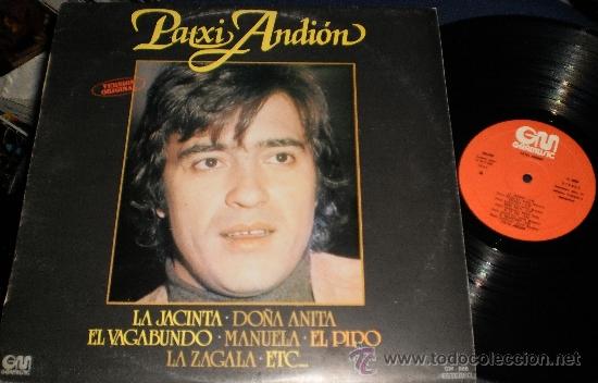 Discos de vinilo: patxi andion lp espa&ntilde;a 1980 - Foto 1