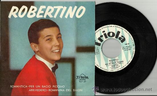 Discos de vinilo: robertino ep romantica alemania - Foto 1