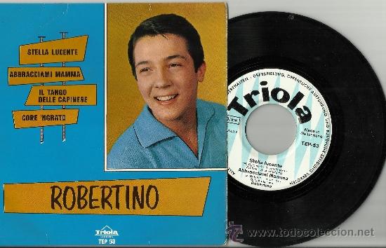 Dischi in vinile: robertino ep stella lucente suiza