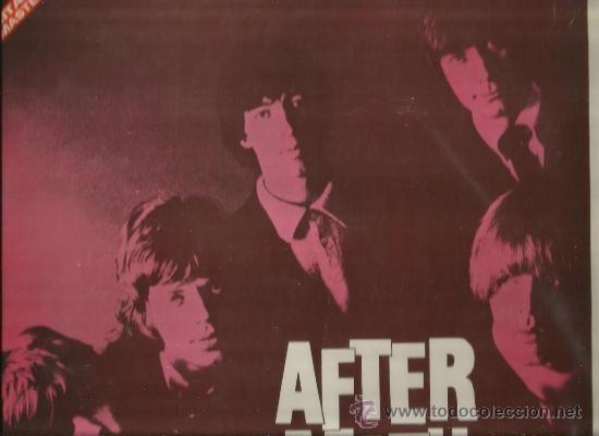 Discos de vinilo: LP THE ROLLING STONES : AFTER MATH ( DIGITALLY REMASTERED, REEDICION DEL DISCO DE 1966) - Foto 1