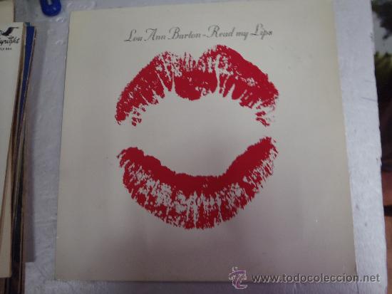 Discos de vinilo: LOU ANN BARTON - READ MY LIPS - Foto 1