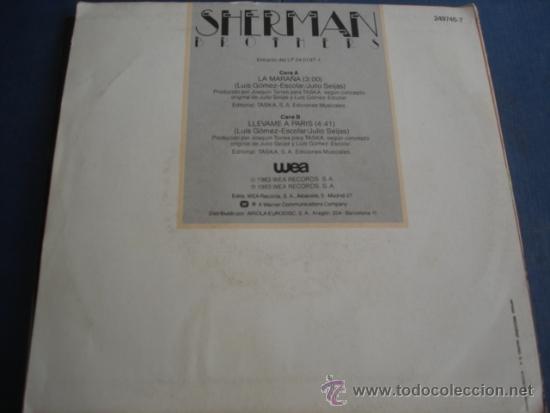 Discos de vinilo: SHERMAN BROTHERS  LA MARA&Ntilde;A - Foto 2