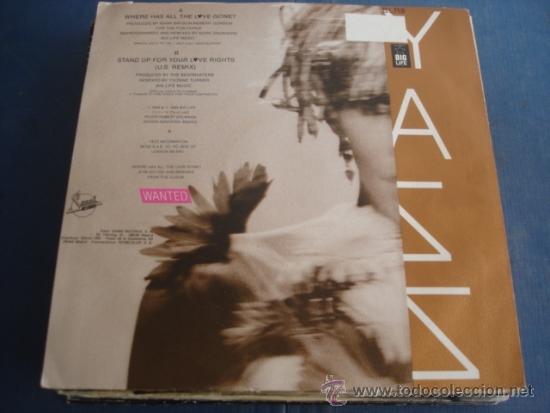 Discos de vinilo: YAZZ  WHERE HAS ALL THE LOVE GONE? - Foto 2