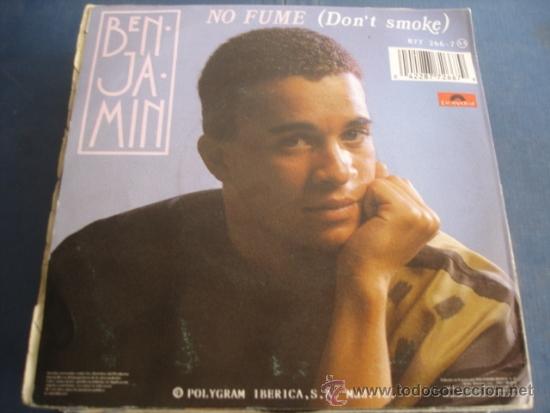 Discos de vinilo: BENJAMIN  NO FUME - Foto 1