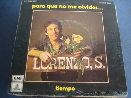Discos de vinilo: LORENZO SANTAMARIA  TE DARE MI VIDA - Foto 1