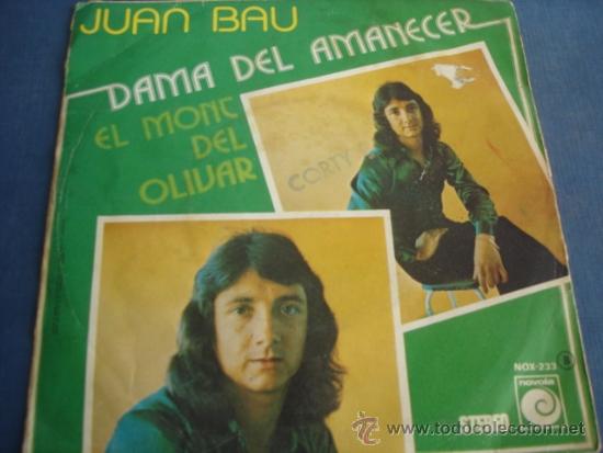 Discos de vinilo: JUAN BAU  DAMA DEL AMANECER - Foto 2