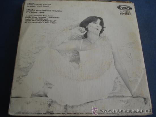 Discos de vinilo: GLORIA  CONTRA  VIENTO Y MAREA - Foto 2