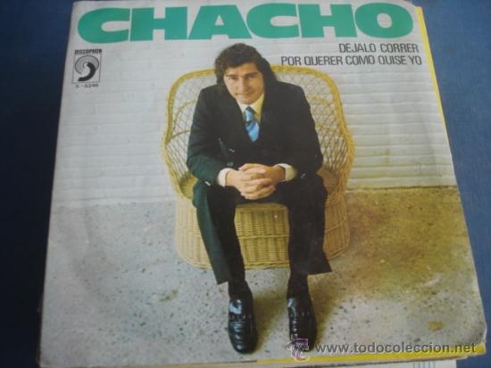 Discos de vinilo: CHACHO  DEJALO CORRER - Foto 1