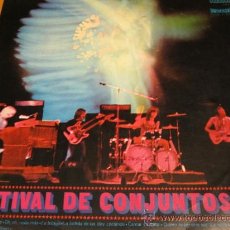 Discos de vinilo: FESTIVAL DE CONJUNTOS - LP- LONE STAR LOS MUSTANG LOS DIABLOS LOS JAVALOYAS LP 1971 CIRCULO LECTORES