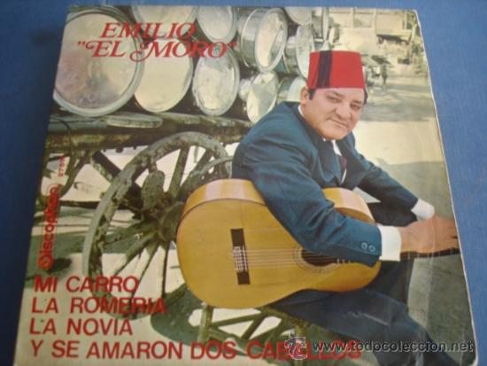 Discos de vinilo: EMILIO EL MORO  MI CARRO Ep - Foto 1