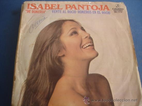 Discos de vinilo: ISABEL PANTOJA   DE ROMERIA - Foto 1