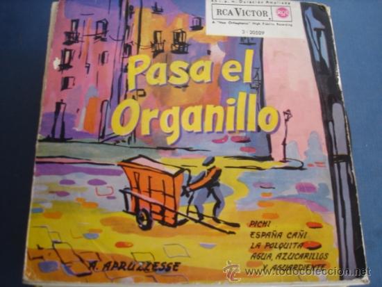Discos de vinilo: PASA EL ORGANILLO  Ep - Foto 1