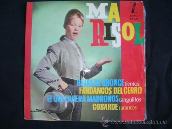 Discos de vinilo: EP MARISOL // REJAS DE BRONCE + 3 - Foto 1