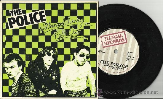 Discos de vinilo: the police single nothing achieving 1977 - Foto 1