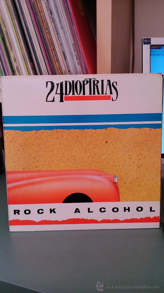 Discos de vinilo: 24 DIOPTRIAS - ROCK ALCOHOL - Foto 1