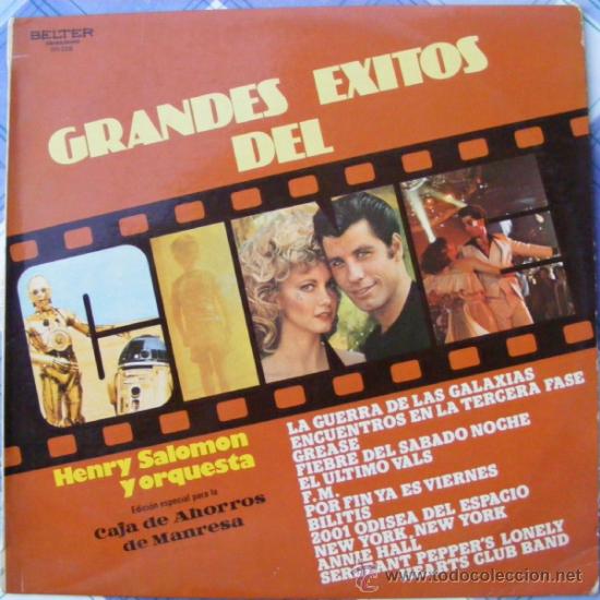 Discos de vinilo: LP - GRANDES EXITOS DEL CINE - Foto 1