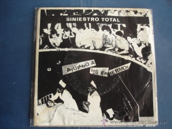 Discos de vinilo: SINIESTRO TOTAL AYUDANDO A LOS ENFERMOS - Foto 1