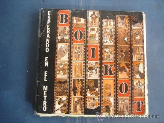 Discos de vinilo: BOIKOT  ESPERANDO EN EL METRO - Foto 1