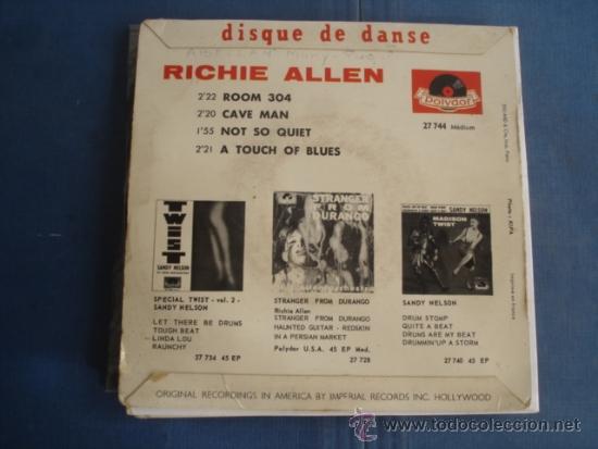 Discos de vinilo: RICHIE ALLEN  ROOM 304 - Foto 2
