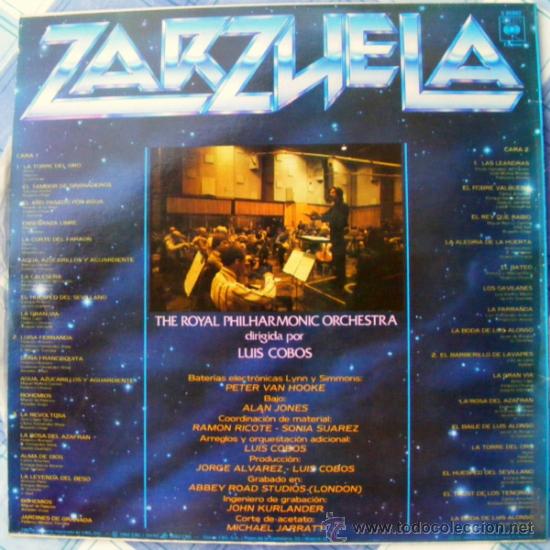 Discos de vinilo: LP - ZARZUELA - LUIS COBOS - Foto 2