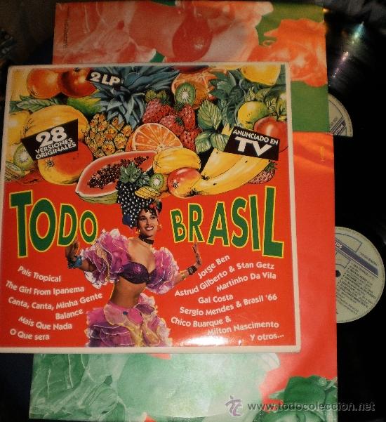 Discos de vinilo: todo brasil doble lp espa&ntilde;a 1994 - Foto 1