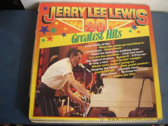 Discos de vinilo: JERRY LEE LEWIS   20 GREATEST HITS - Foto 1