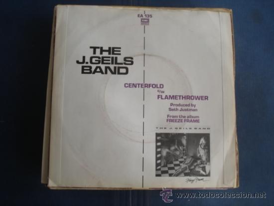 Discos de vinilo: THE J. GEILS BAND  CENTERFOLD - Foto 2