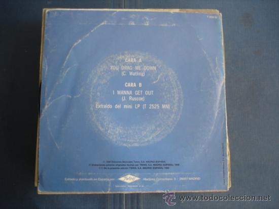 Discos de vinilo: SPACE MAGGOTS  YOU  DRAG ME DOWN - Foto 2