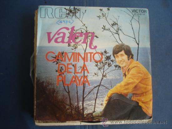 Discos de vinilo: VALEN CAMINITO DE LA PLAYA /  PIEDAD - Foto 1