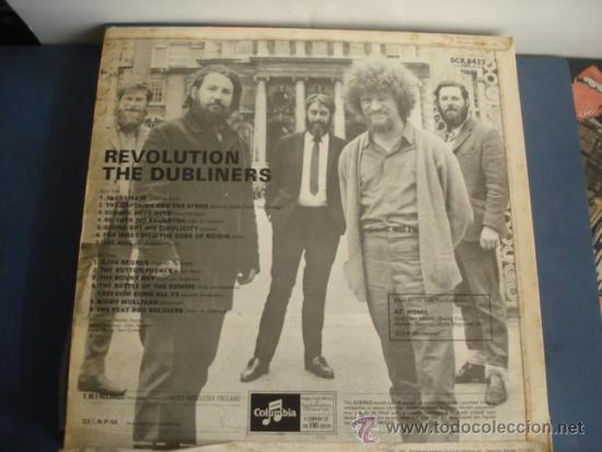 Discos de vinilo: THE DUBLINERS   REVOLUTION - Foto 2