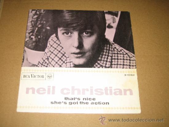 Discos de vinilo: NEIL CHRISTIAN - ED. ESPA&Ntilde;OLA 1966 - Foto 1