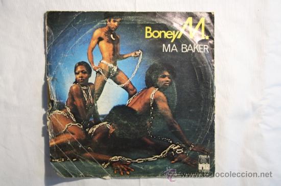 Discos de vinilo: Single - Boney M - Ma Baker - Editado Ariola - 1977 - Espa&ntilde;a - Foto 2