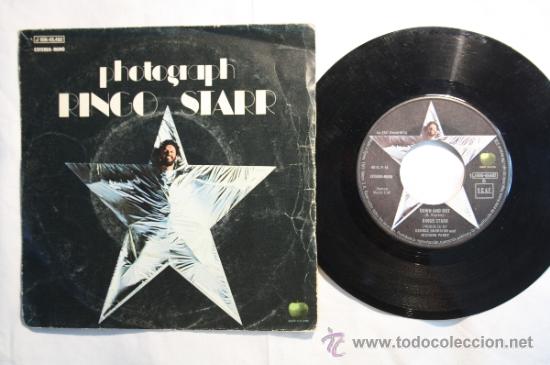 Discos de vinilo: Single - Ringo Starr -Down and out - Editado Odeon - 1973 - Espa&ntilde;a - Foto 3