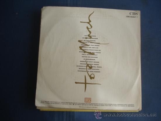 Discos de vinilo: BROS TOO MUCH   PROMO SINGLE - Foto 2