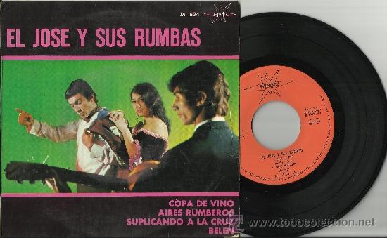 Disques de vinyle: el jose y sus rumbas ep copa de vino espa&ntilde;a 1966